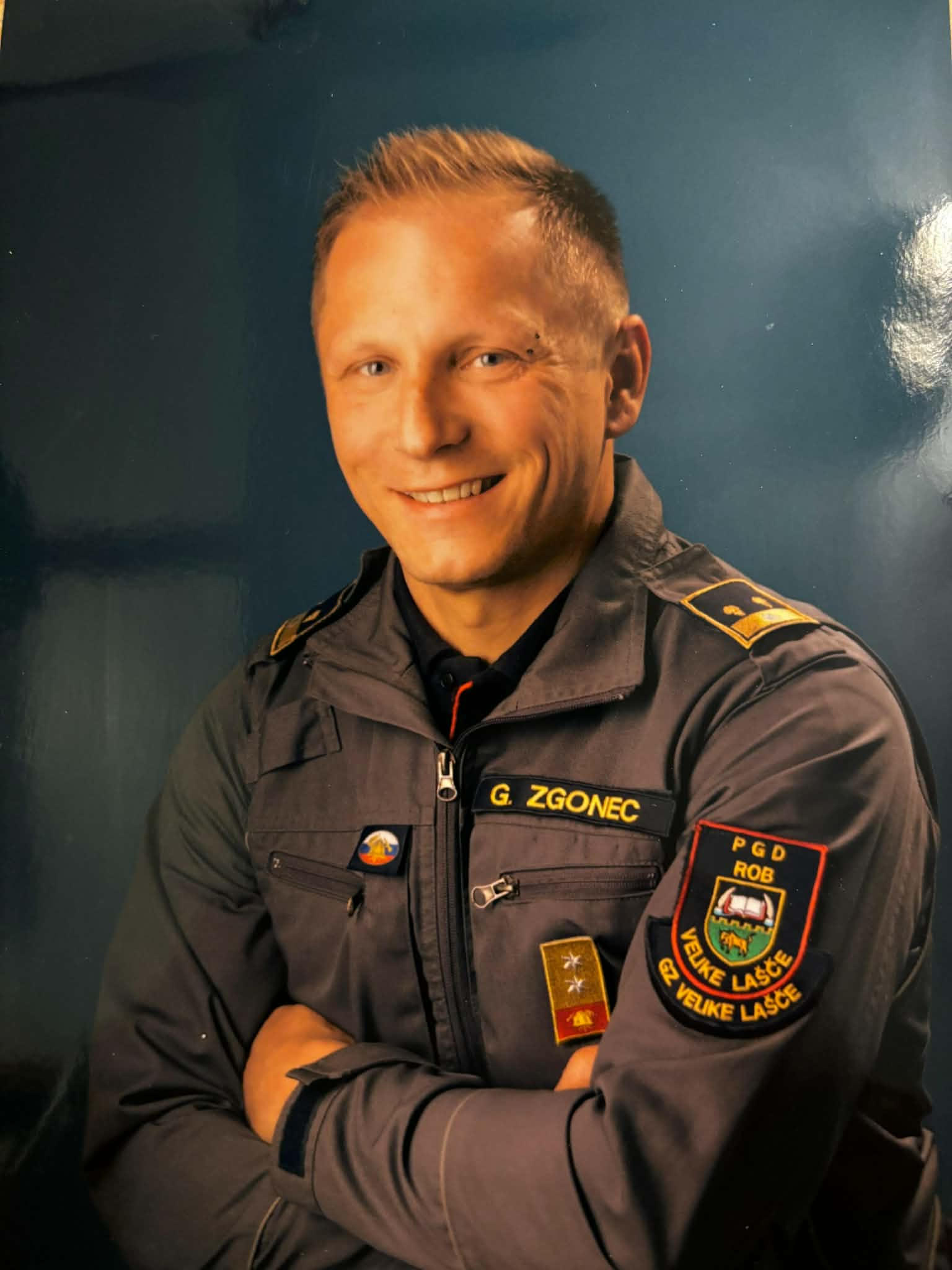 Poveljnik PGD Rob – Gašper Zgonc